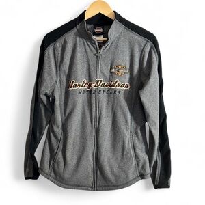 Harley-Davidson "Chester's FT Lauderdale" Women's Full Zip Fleece Jacket size M
